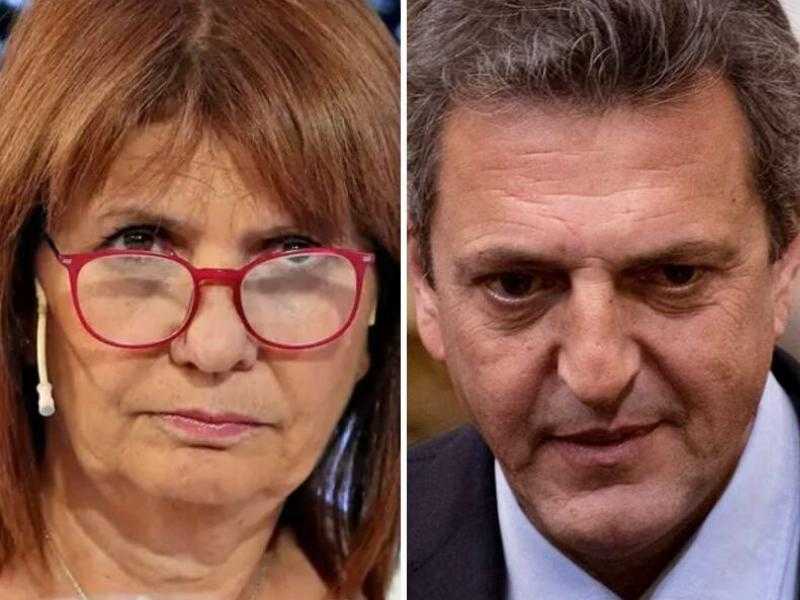 Patricia Bullrich cruzó a Sergio Massa tras una nueva ampliación presupuestaria