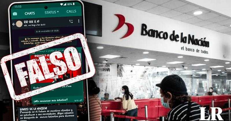 New scams alerted by Banco de la Nacion: from spoofing to