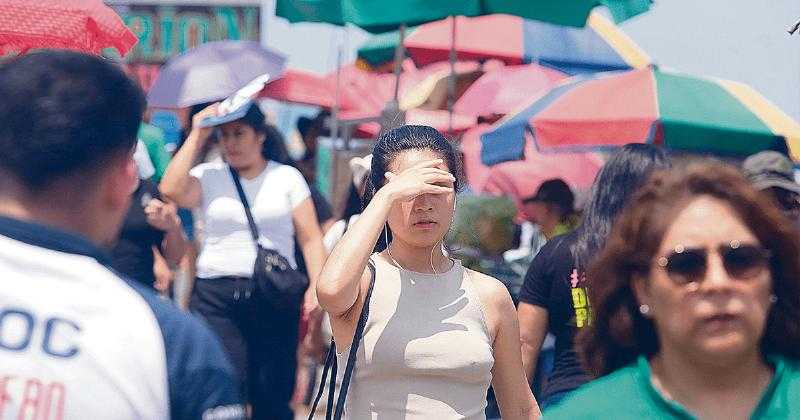 С понедельника в Лиме будет наблюдаться температура до 35°C.