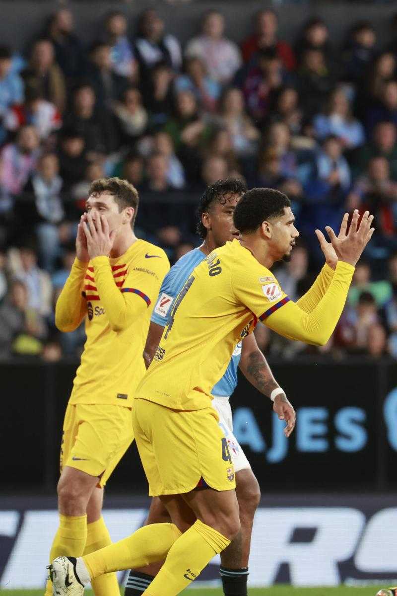 Celta 1-2 Barcelona: Lewandowski saved the Catalonian team in stoppage time and Araujo played 45 minutes