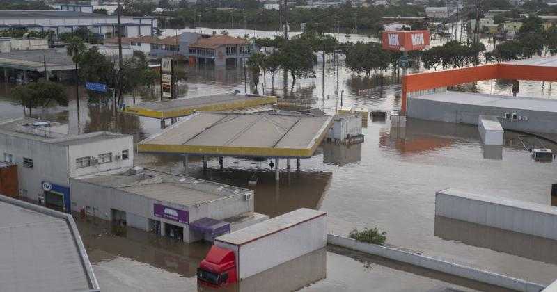 Парагваец разбился насмерть во время наводнения в Бразилии