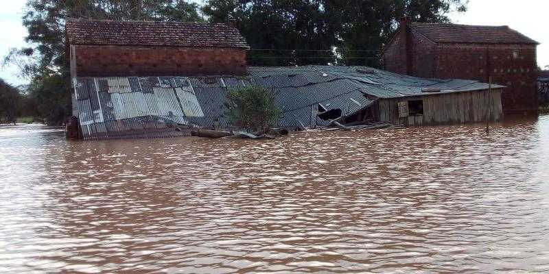 РС: уровень воды в Гуаибе опускается ниже 5 метров; на юге штата поднимается уровень рек