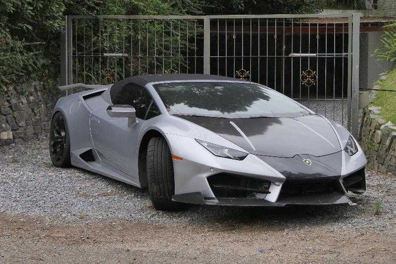 Роскошный Lamborghini, принадлежавший предпринимателю Гонсало Агиару, будет выставлен на аукцион в Пунта-дель-Эсте