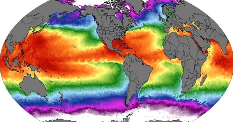 Температура океана беспокоит весь мир, но июль 2024 года станет днем без рекордов более чем за год