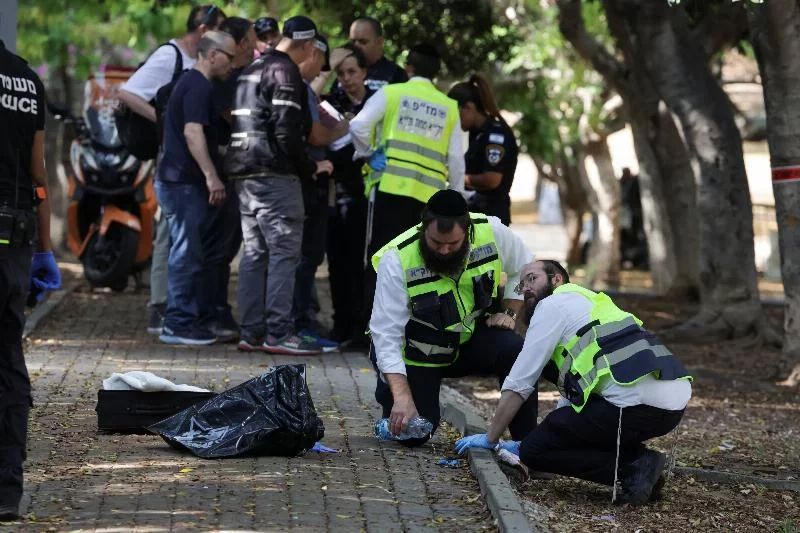 Un palestino mata a dos personas en un apuñalamiento en Tel Aviv