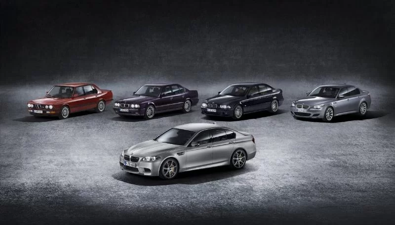 BMW M5 празднует свое 40-летие: узнайте больше об истории культовой модели BMW