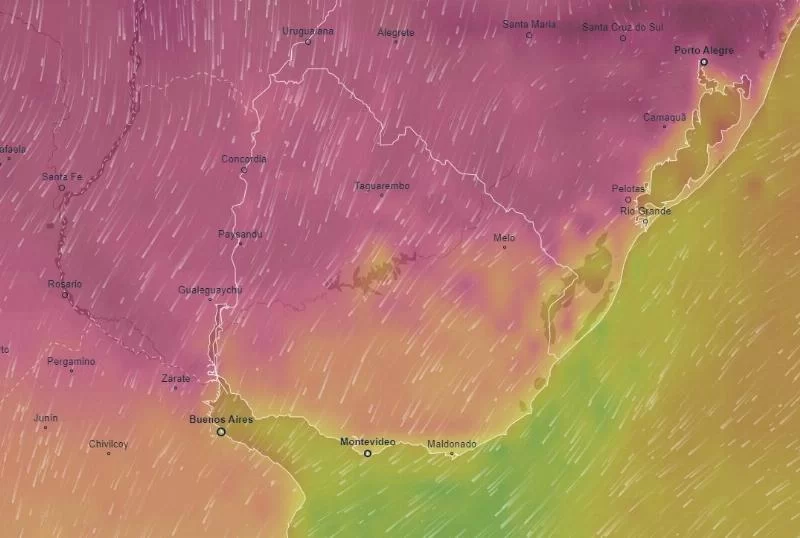 Мецул предупреждает о «тепловом пузыре» в регионе; уругвайский метеоролог прогнозирует 25°C на следующей неделе