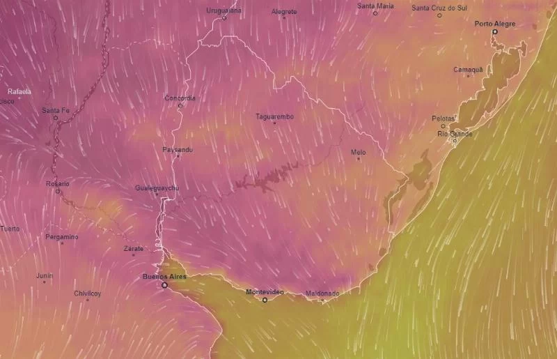 Впереди теплые дни: синоптики прогнозируют до 28°C в Монтевидео и до 32°C на севере страны