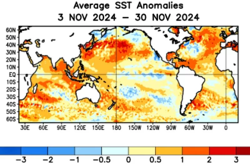 «Особенно тепло": анализ предсказывает, что произойдет с ключевым летним индикатором в разгар Ла-Нинья