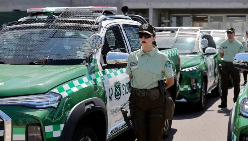 Новые автомобили, полученные Carabineros, будут распределены между Вальпараисо и Магальянесом.