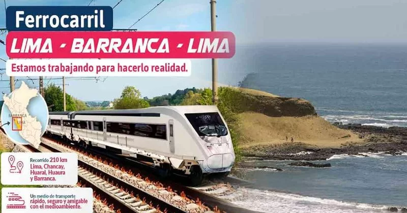 Megaproyecto Ferrocarril Lima - Barranca: каков статус поезда, который соединит несколько районов?