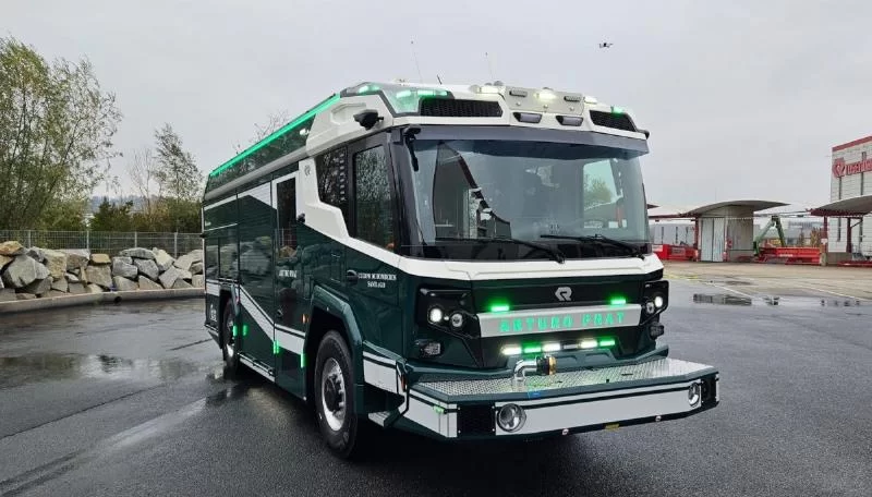 Iniciativa pionera en Latinoamérica: así es el primer carro de Bomberos eléctrico que llegará a Chile