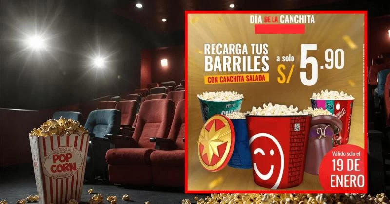 Скидка 50% на билеты в кино! Cinemark запускает акцию и пополняет канчиту всего за S 5,90