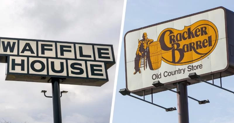 Cracker Barrel обрушился на Waffle House из-за наценки: «Ничего гостеприимного в этом нет