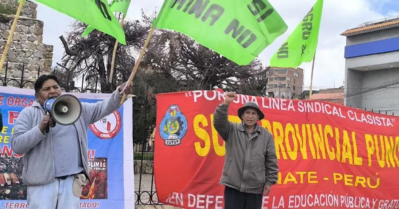 Долина Тамбо возобновляет протесты против Марии: блокады и призыв к бессрочной забастовке